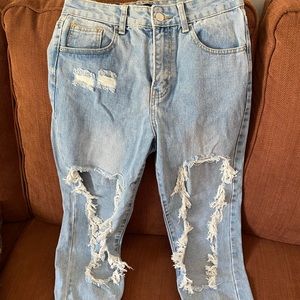 Fashion Nova boyfriend jeans